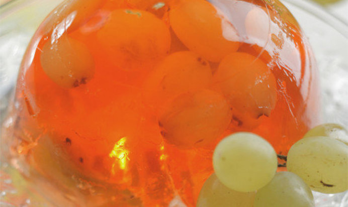 Желе из винограда