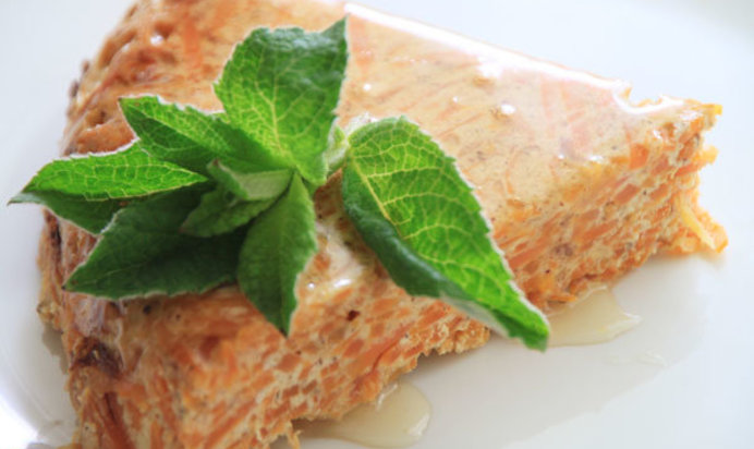 Морковная запеканка с черносливом. Zepter