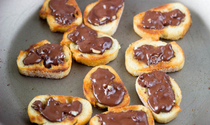 Шоколадная брускетта