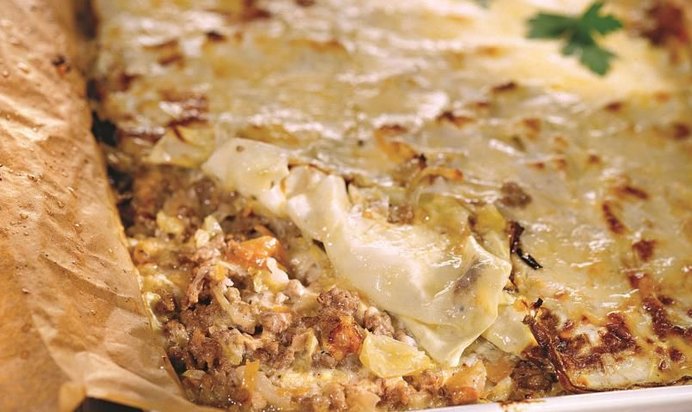 Капустная лазанья