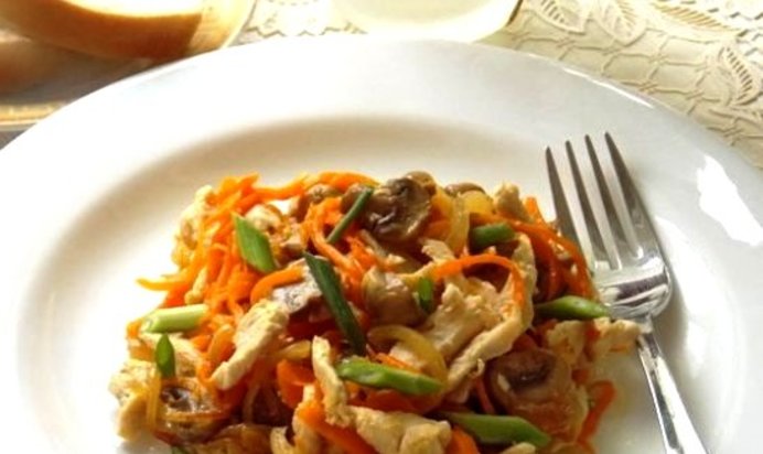 Салат Глория