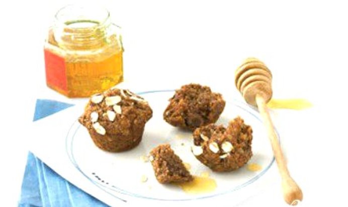 Маффины с яблочным соусом