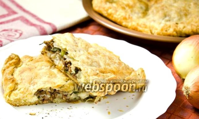 Греческий пирог с мясом