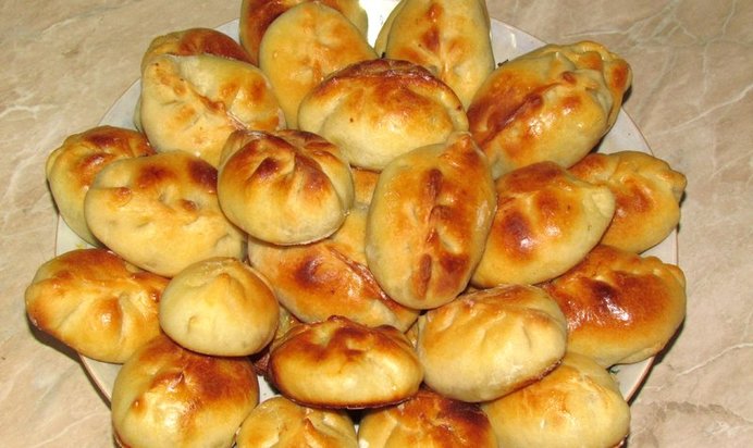 Пирожки с щучим фаршем