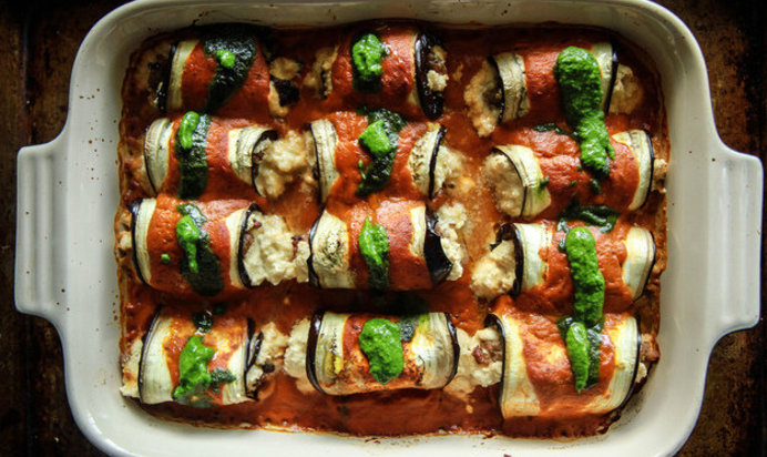 Лазанья из баклажанов