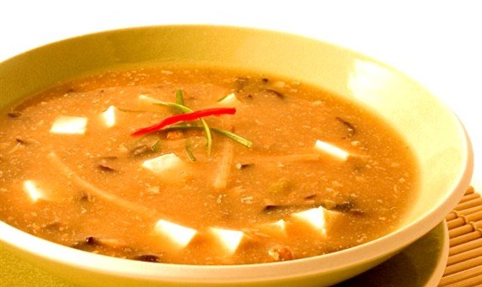 Солянка с грибами