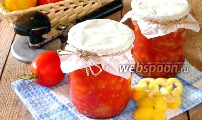 Лечо в мультиварке на зиму