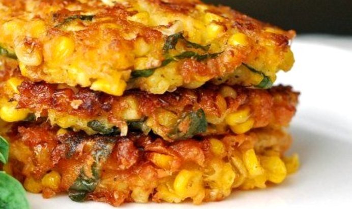 Оладьи из кукурузы