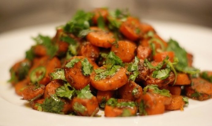 Марокканский салат из моркови