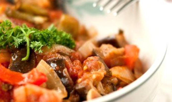 Рататуй с тунцом