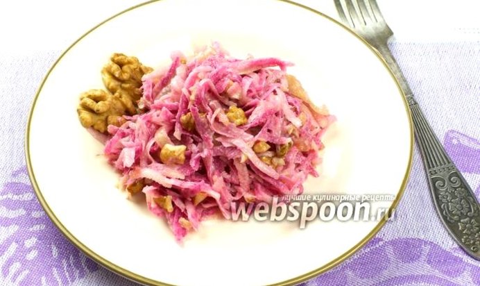 Салат из редьки
