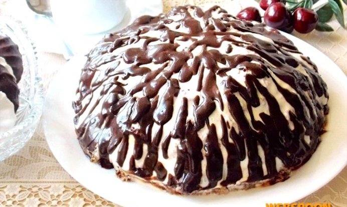 Торт «Панчо» с вишней