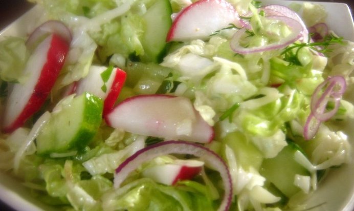 Салат Июньский