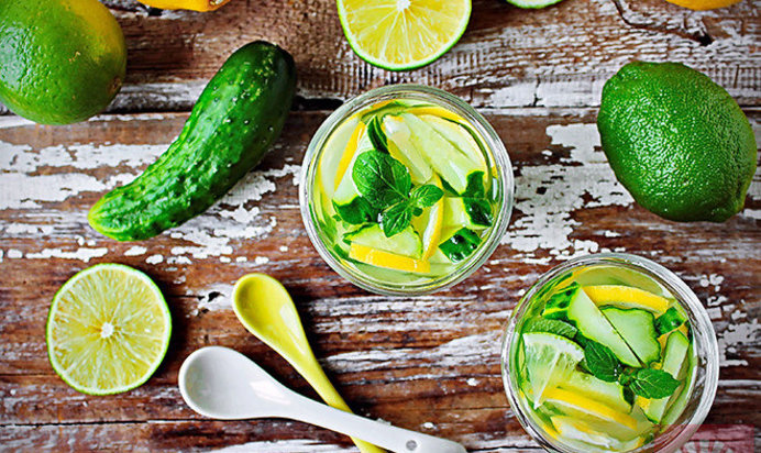 Огуречный лимонад