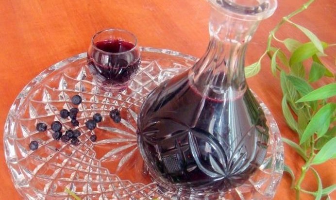 Черничный ликер