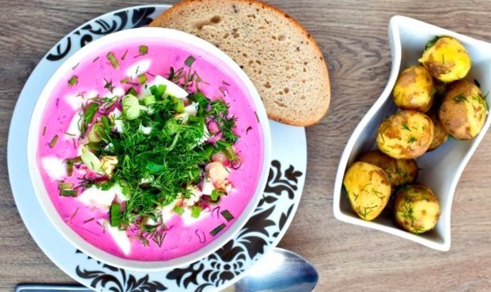 Свекольник классический с квасом