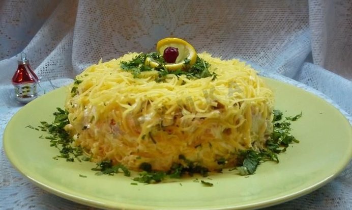 Салат Белая Ночь