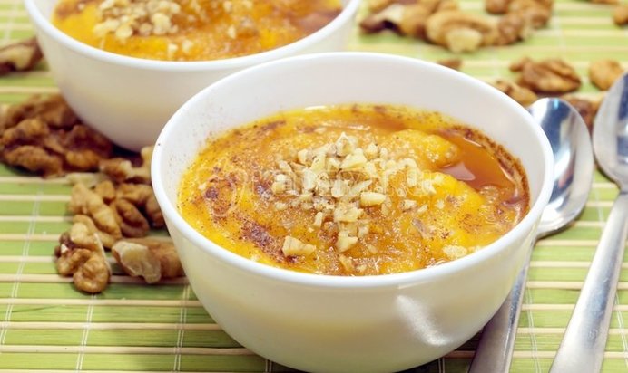 Яблочно-медовая запеканка