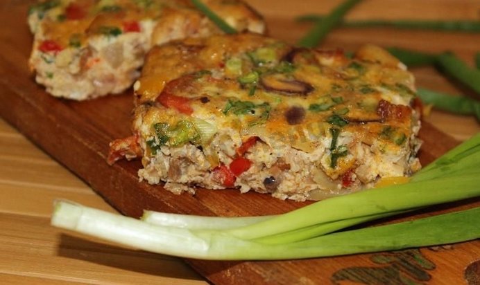 Вкусный омлет Настроение