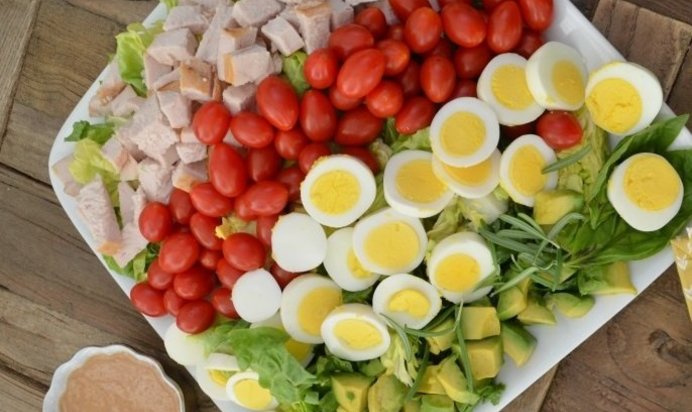 Салат Светофор