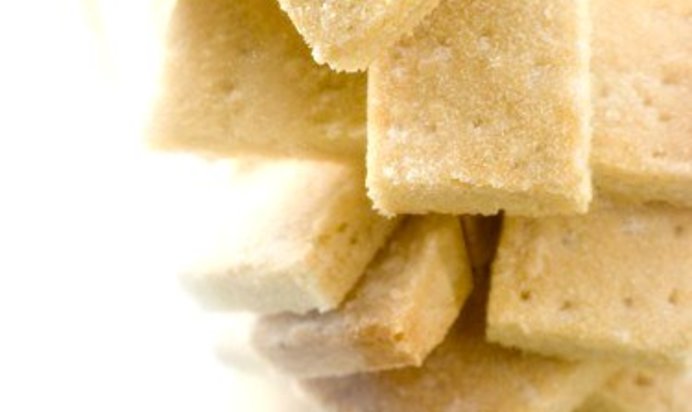 Апельсиновое песочное печенье