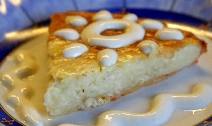 Творожно-лимонная запеканка