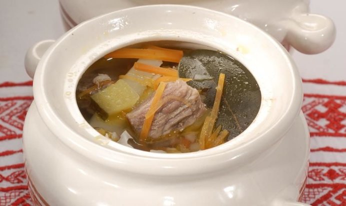 Рассольник по-купечески