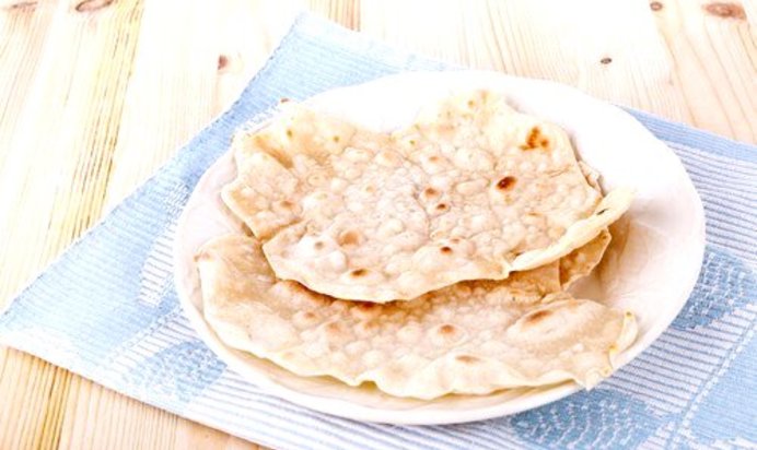 Пресные индийские чапати