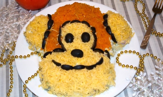 Салат Обезьяна