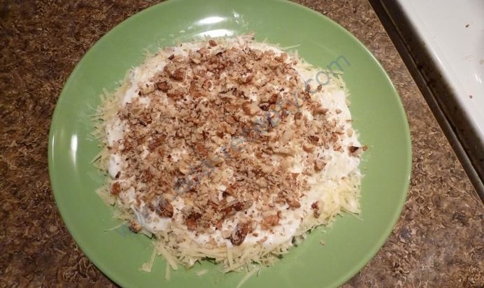 Салат с картофелем