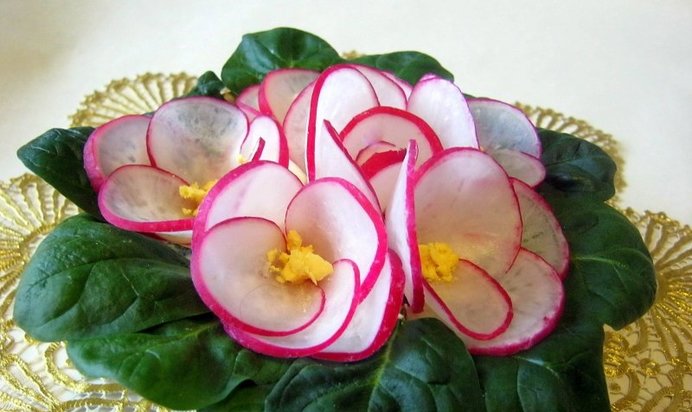 Салат Фиалка