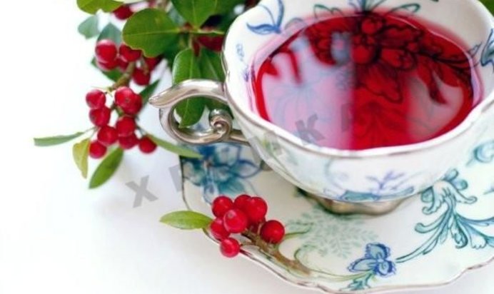 Клюквенный чай