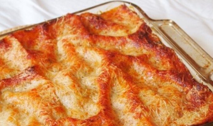 Постная лазанья