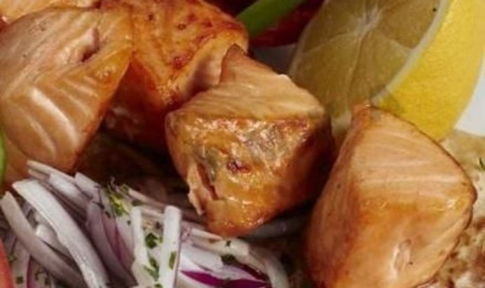 Шашлык из осетра