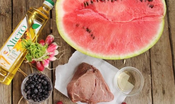 Салат Ягодка