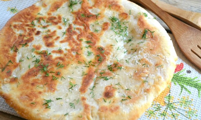 Тесто для хачапури на кефире