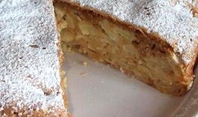 Шарлотка коньячная