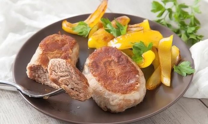 Котлеты из перловки с фаршем