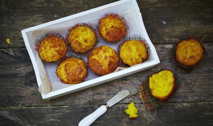 Маффины с сыром и оливковым маслом