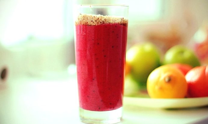 Утренний фруктовый смузи