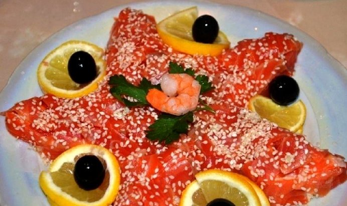 Салат Морская звезда