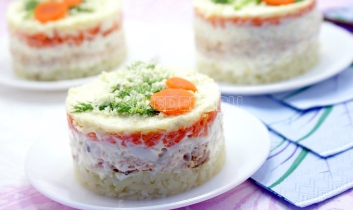 Салат «Мимоза»