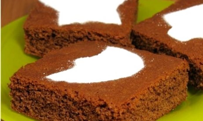 Шоколадное пирожное