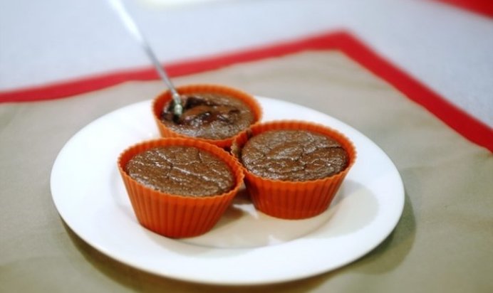 Пирожное «Шоколадная лава»