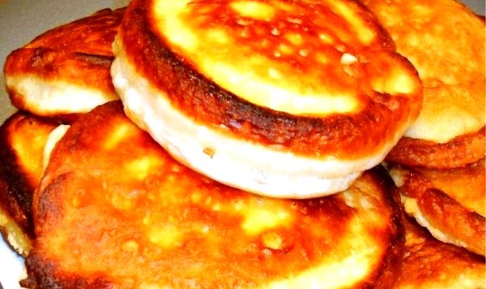 Оладьи на кефире без яиц