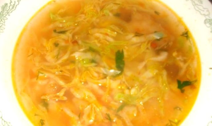 Борщ с рыбой