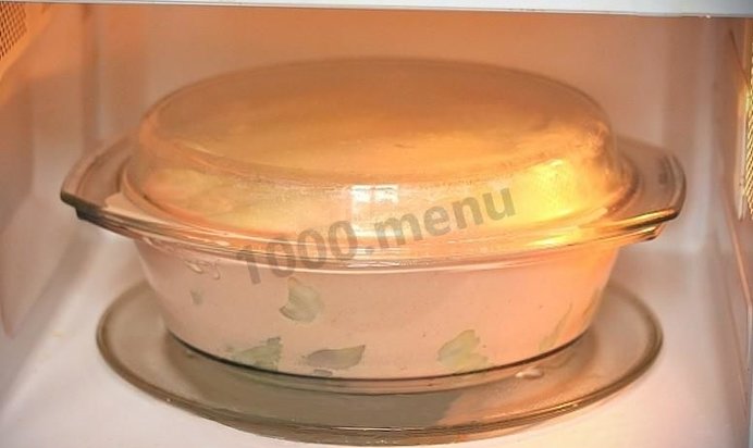 Голубцы в микроволновке