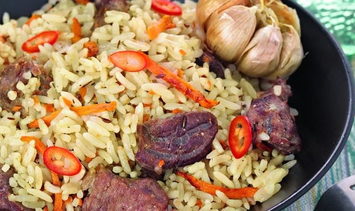 Плов с бараниной