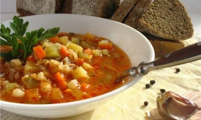 Постный рассольник