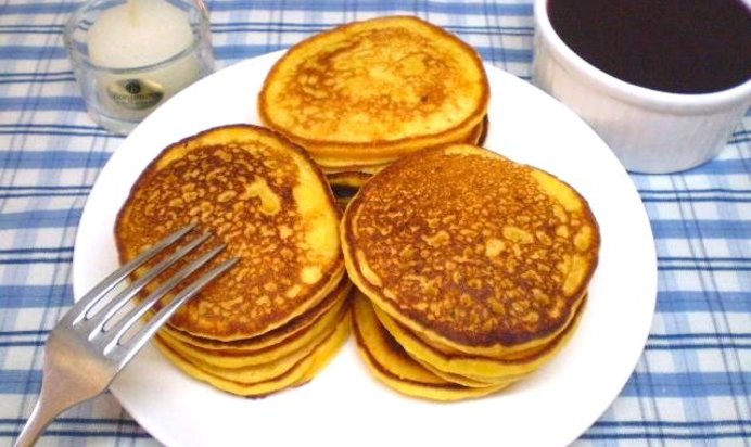 Нежные оладьи с тыквой